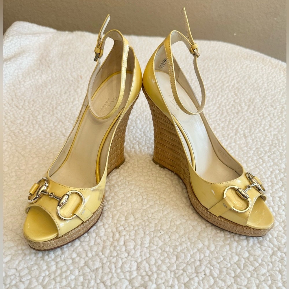 Gucci Wedge Sandals